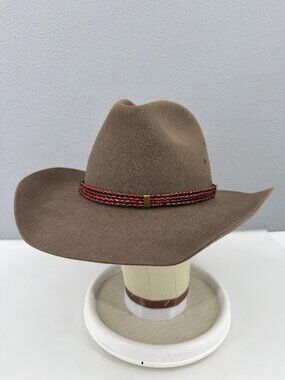 Akubra Pilbara Western Cowboy Hat Imperial Quality Pure Fur Felt 60 Australia